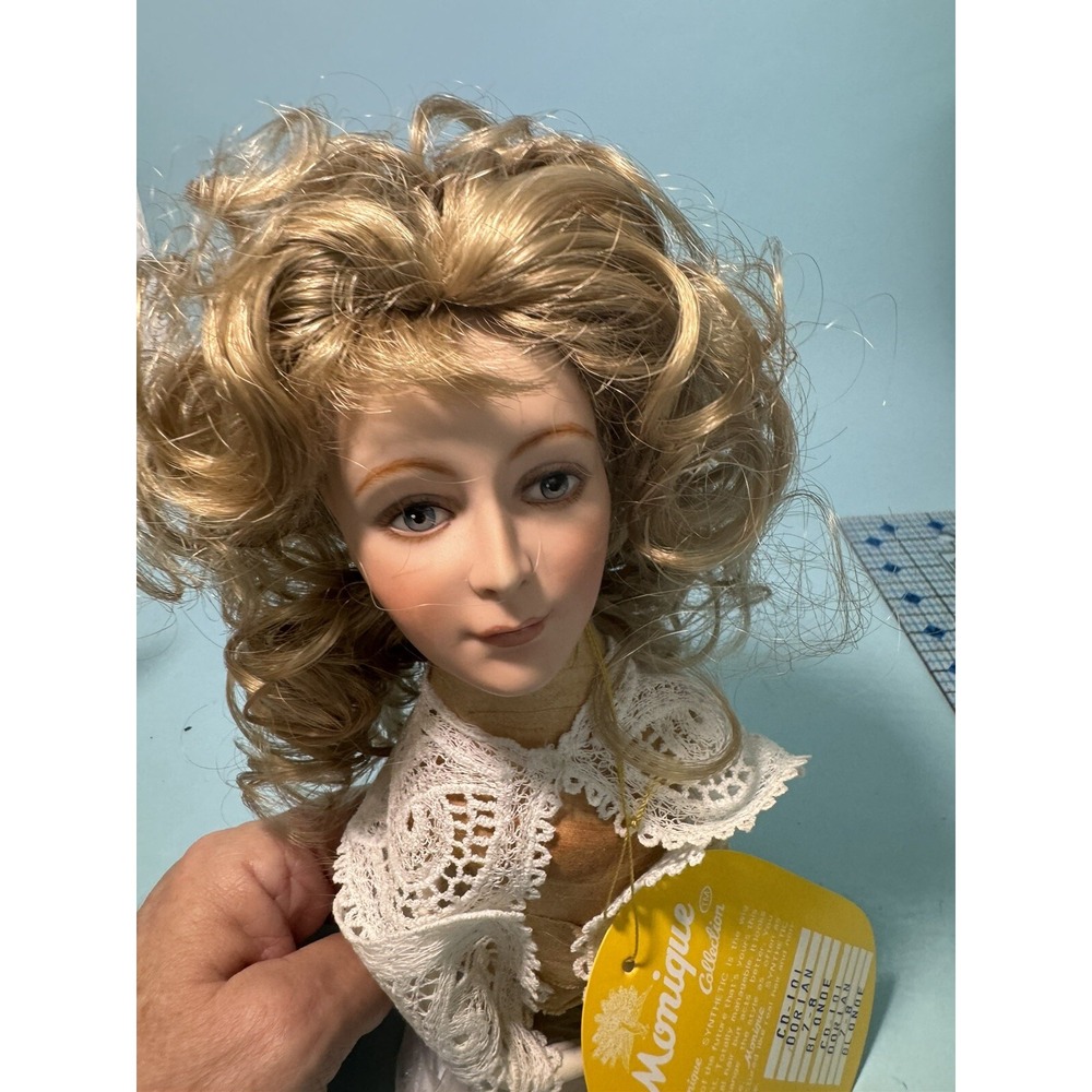 Monique Collection Dorian 7/8" Blonde Or Brown WispyLoose Curls Bjd Or Lady Doll